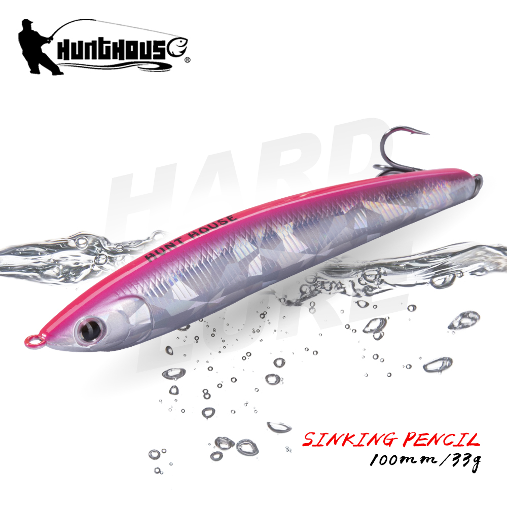 Rain Stick Percussion - Hunthouse Vissen Sinking Stickbait Potlood Jig