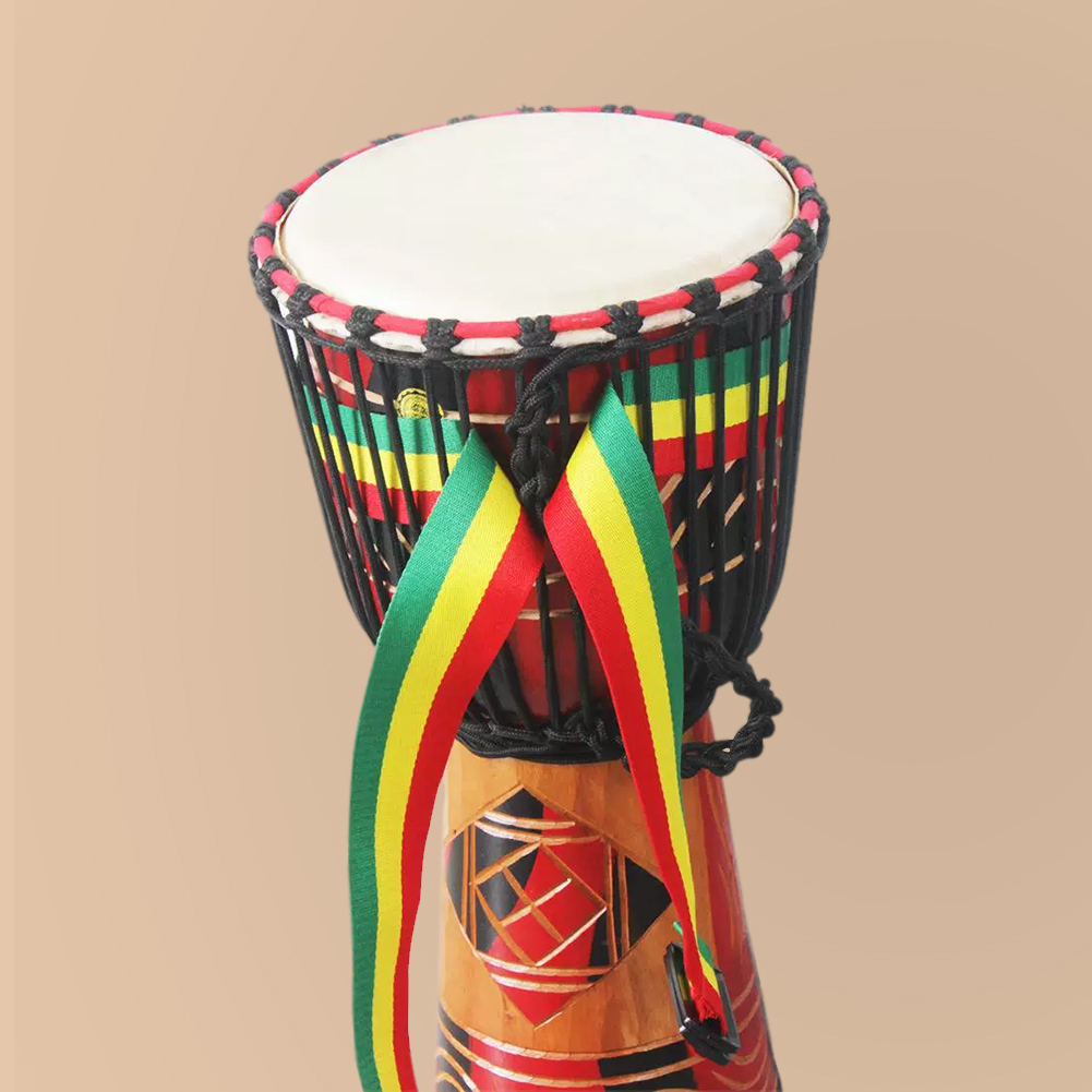 Musical Instrument African - 4 Afrikaanse djembé-trommels, professionele Congolese trommel,