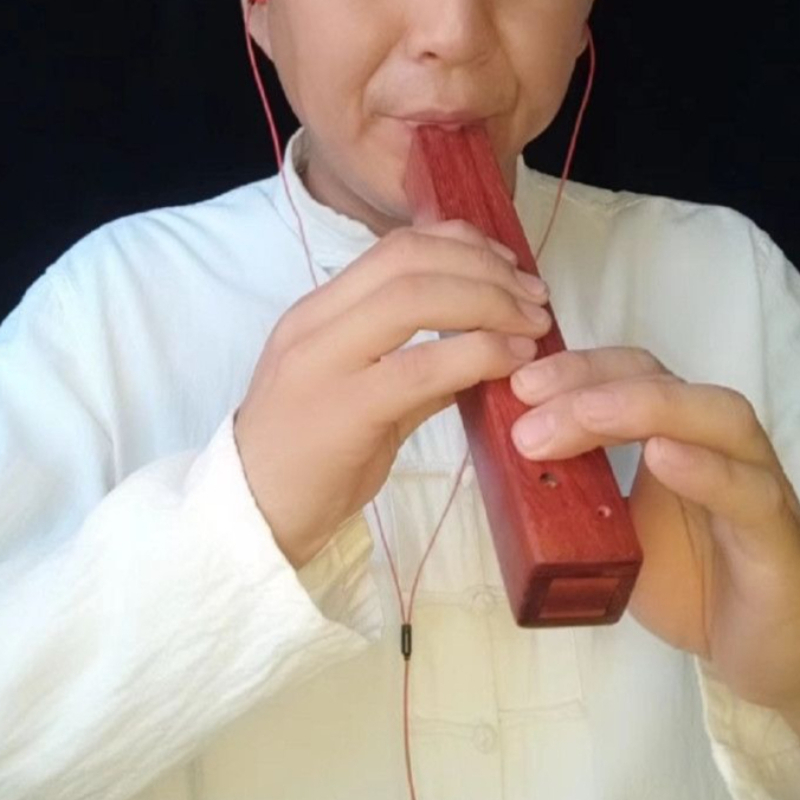 Musical Instrument Xun - 10 Gaten Vierkant Hout Xun Sound