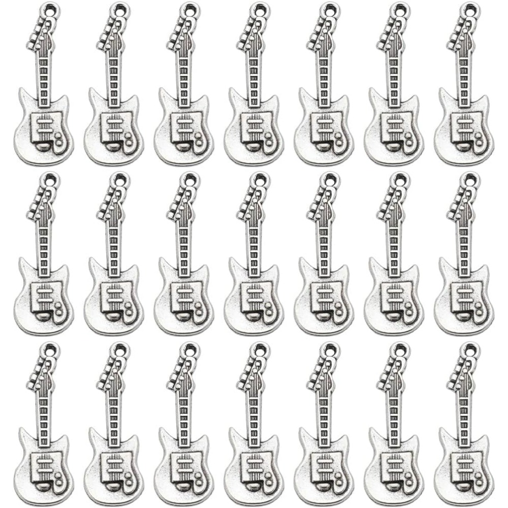 Musical Instrument Box - 1 doos 50 stuks vintage gitaar