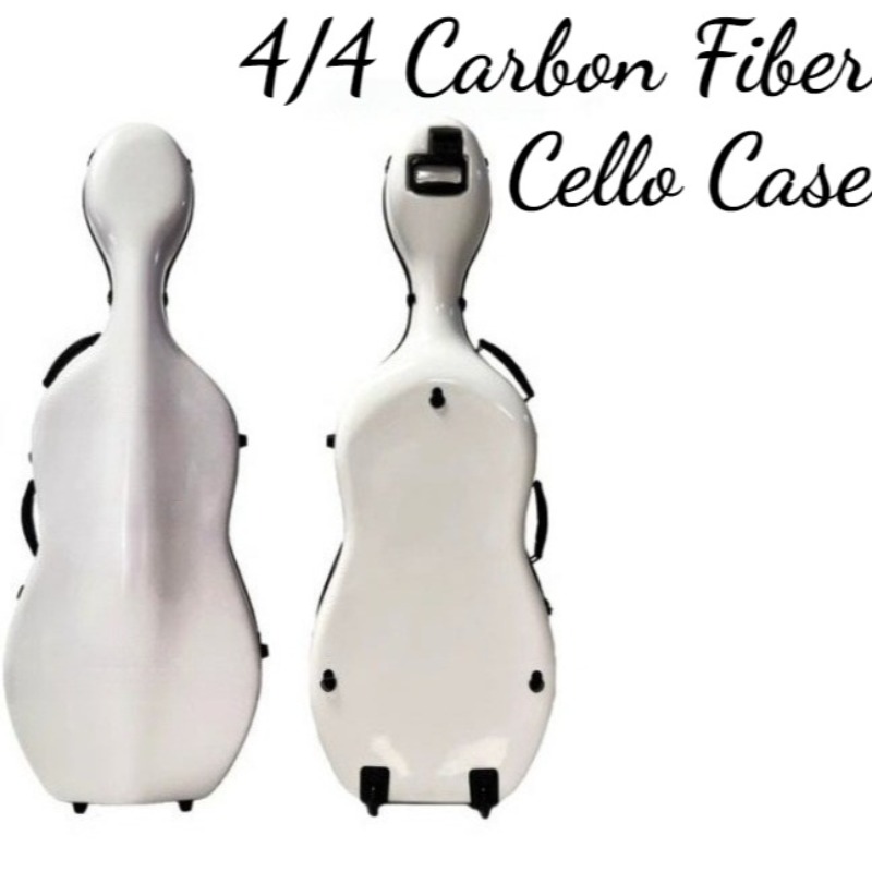 Musical Instrument Box - 4/4 Koolstofvezel Cello Case Krasbestendig Slijtvast