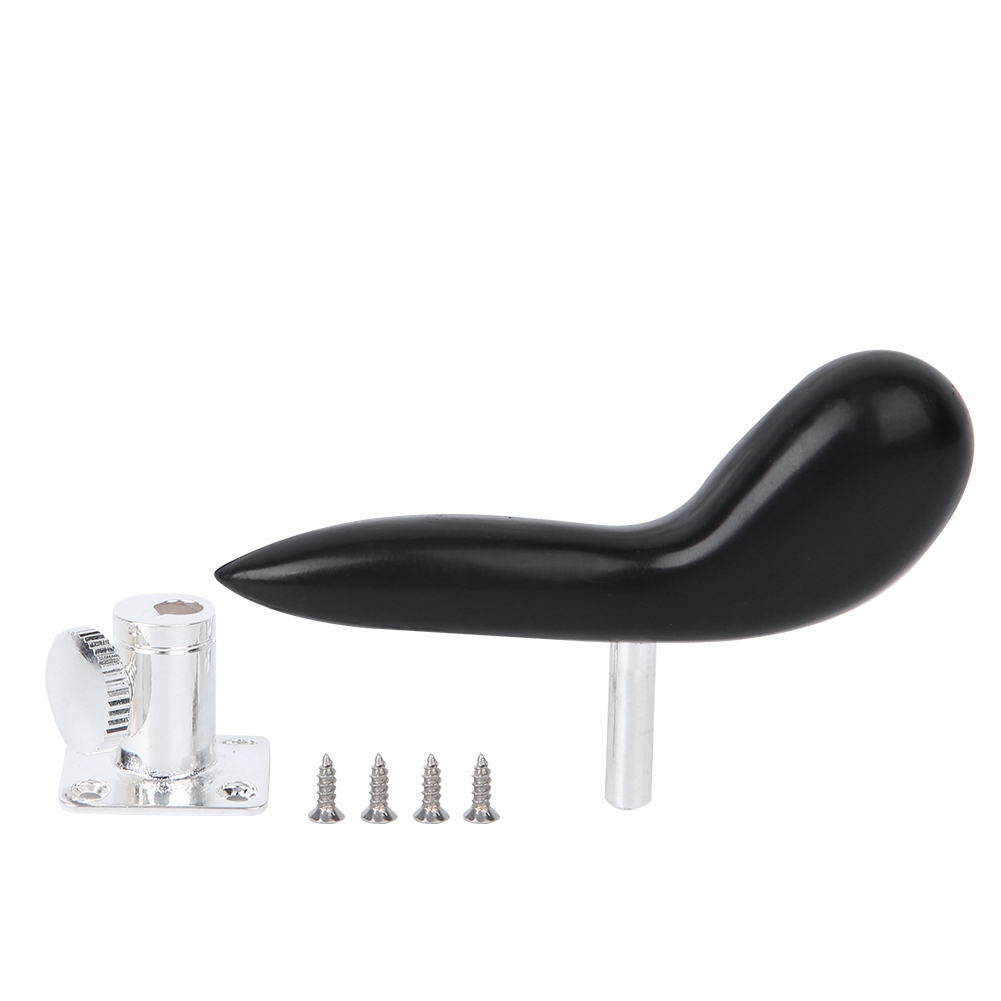 Musical Instrument Bassoon - Bassoon Handhouder Zilver Zwart Industrieel Kunststof