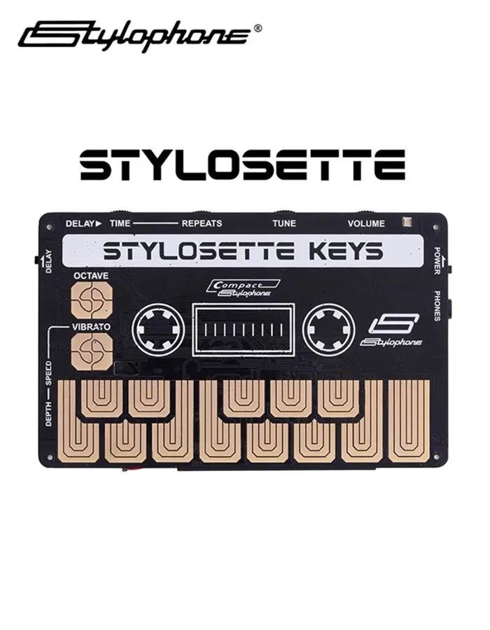 Musical Instrument Synthesizer - Stylofoon Stylosette Tape Synthesizer Mini Touch-toetsenbord