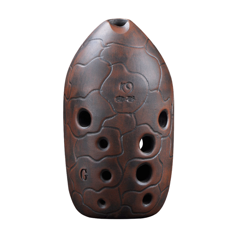 Musical Instrument Xun - 10 Gaten Aardewerk Xun F Toon