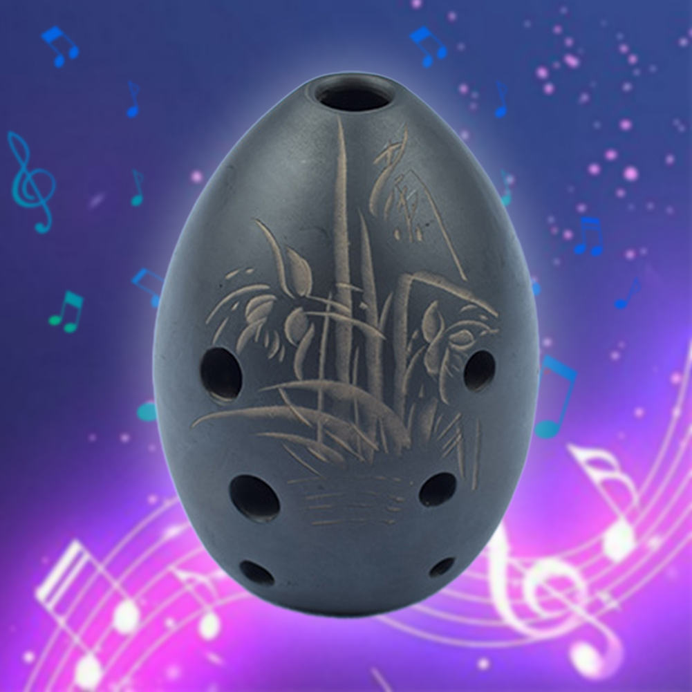 Musical Instrument Xun - 8-gaats Ocarina Traditioneel Chinees muziekinstrument Clay
