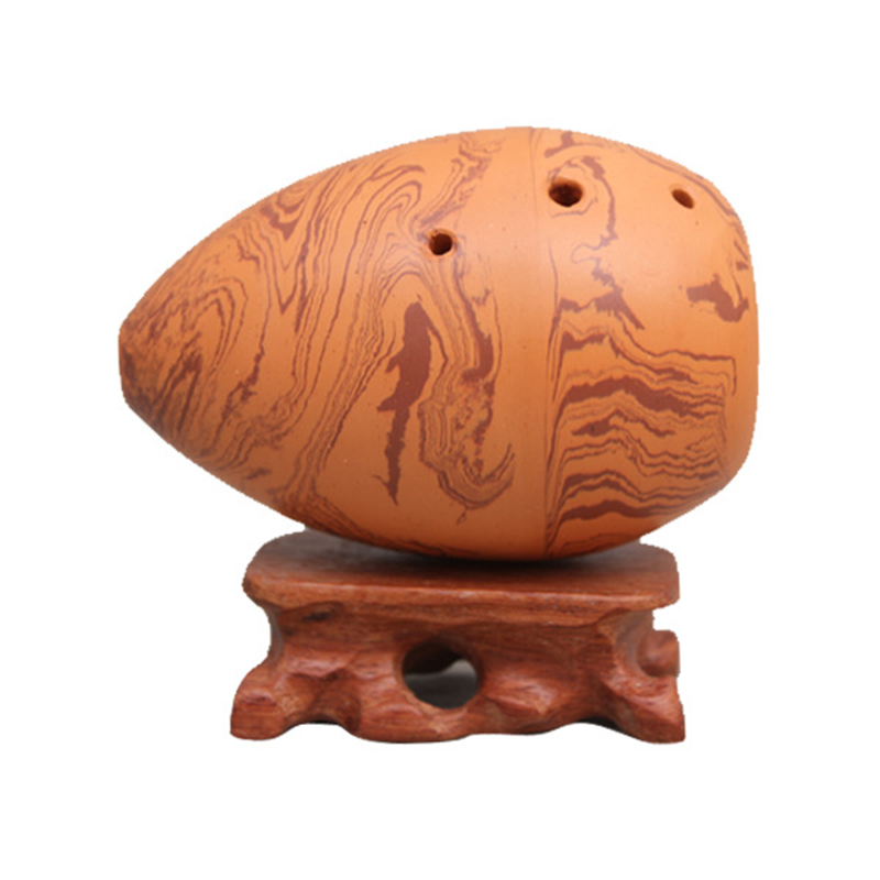 Musical Instrument Xun - 8-gaats Ocarina Tao Xun antieke klei