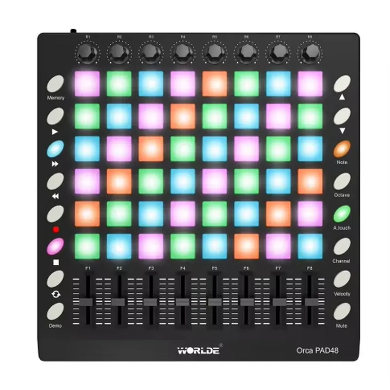 Musical Instrument Synthesizer - ORCA PAD48 PRO & PANDAMINIc MIDI