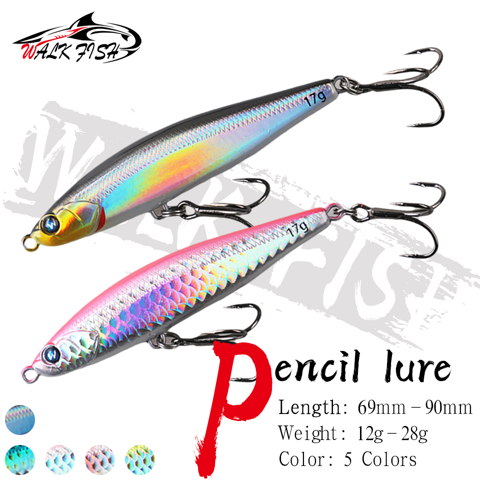 WALK FISH 1PCS 12g-28g Zinkend - Rain Stick Percussion recensie en prijs