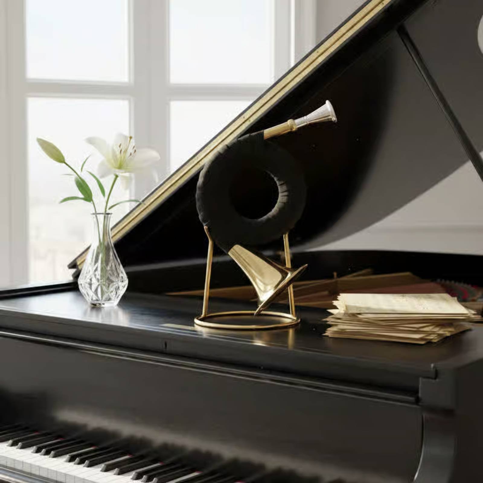 Bb koperen blaasinstrument gou - Musical Instrument French recensie en prijs