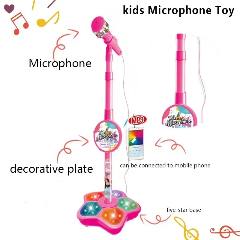 Kindermicrofoon met standaard  - Song With Musical Instrument recensie en prijs