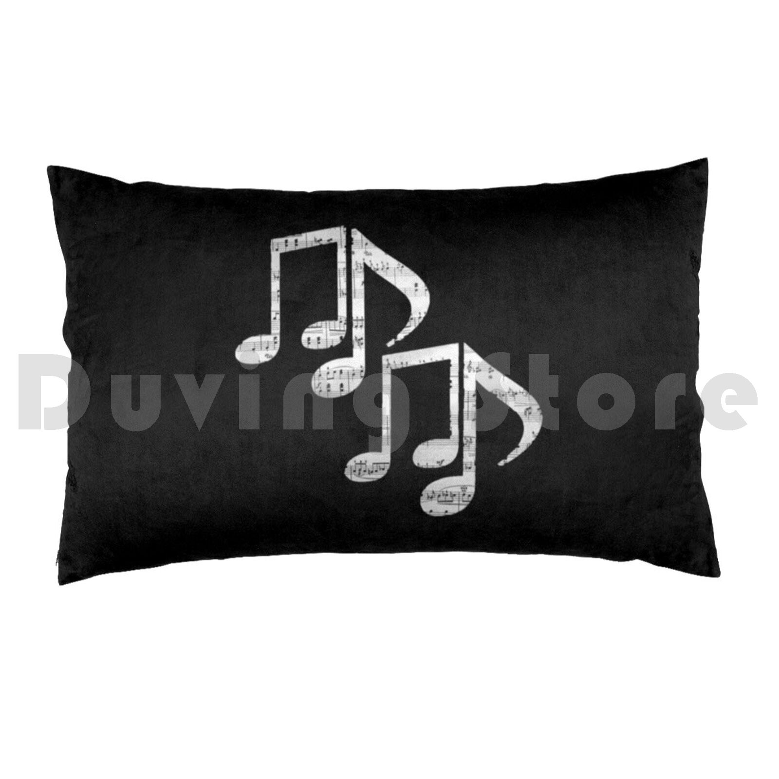 Muzieknoten Kussensloop Gedruk - Song With Musical Instrument recensie en prijs