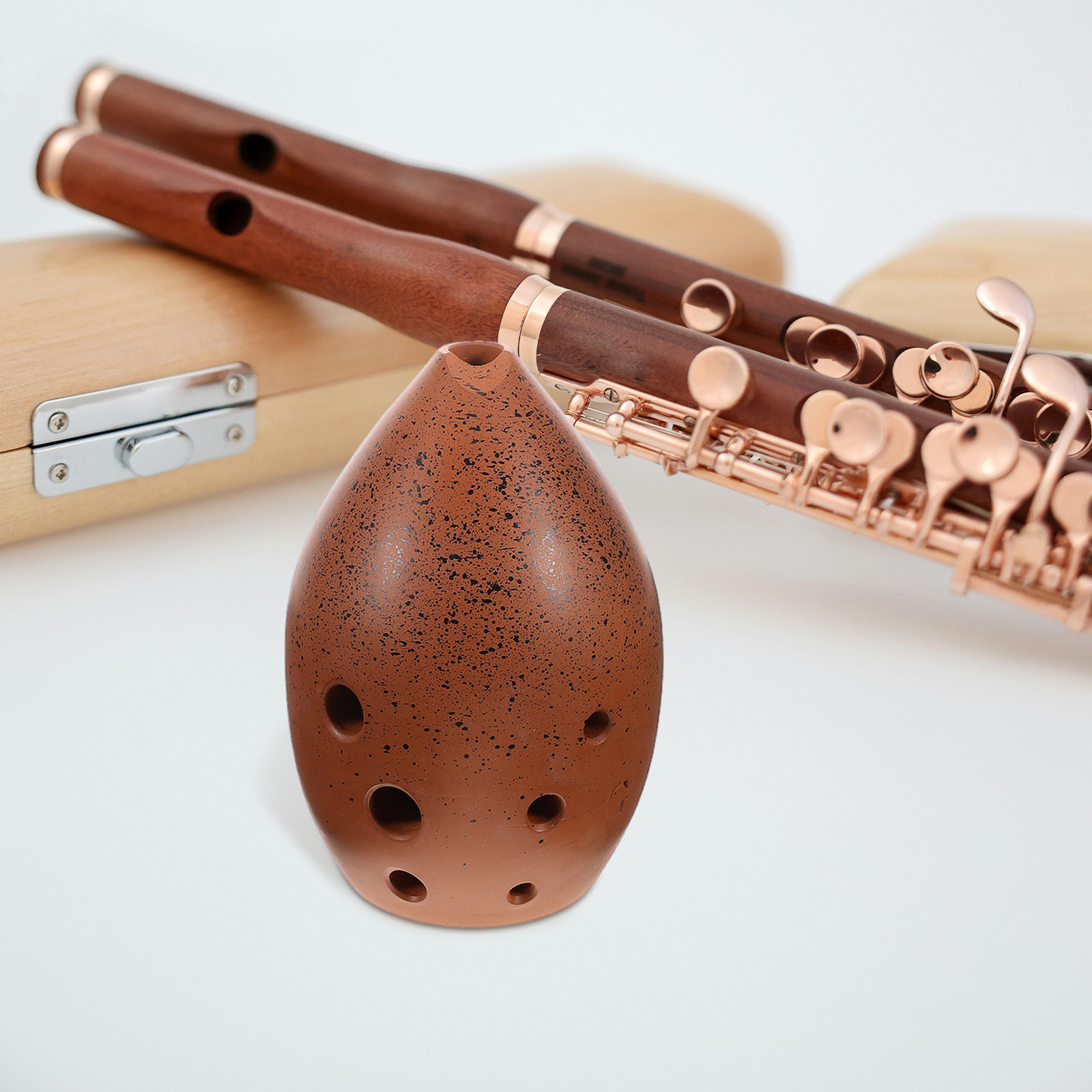 8-gaats keramische Ocarina Chi - Musical Instrument Xun recensie en prijs